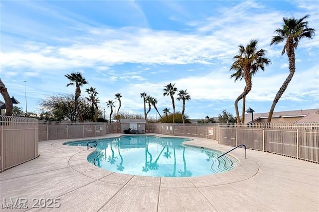 8567 Little Fox St, Las Vegas, NV 89123 - community pool with a patio