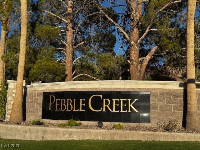 2419 Pebble Springs Ct, Henderson, NV 89074 - view of community sign