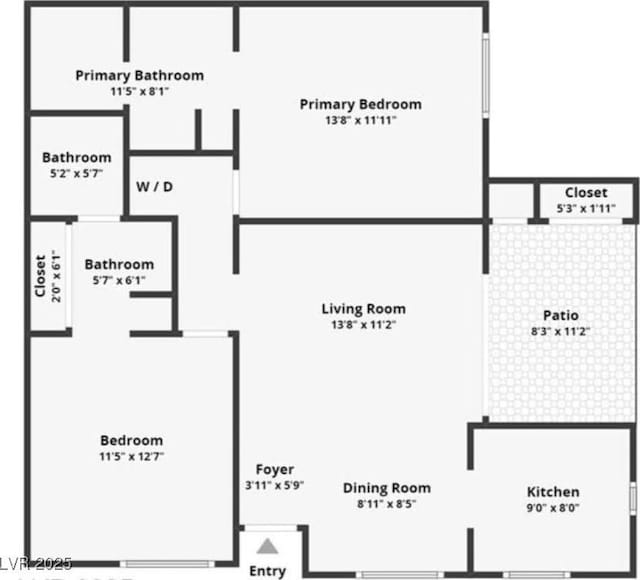 4860 Nara Vista Way Unit 104, Las Vegas, NV 89103 - view of property floor plan