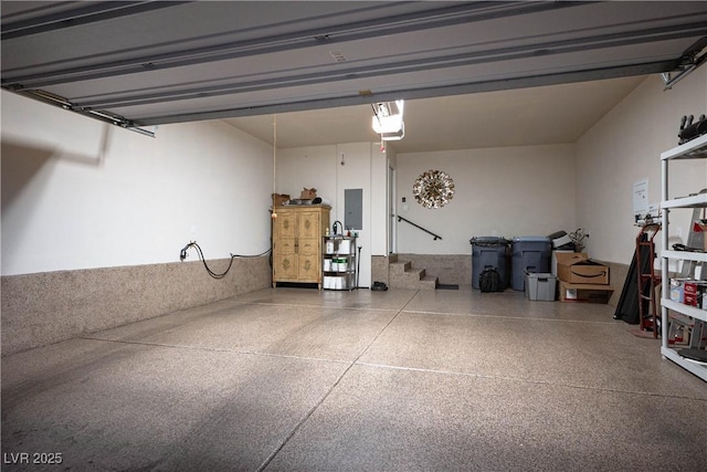 51 Morning Mimosa Ct, Henderson, NV 89012 - garage with electric panel and a garage door opener