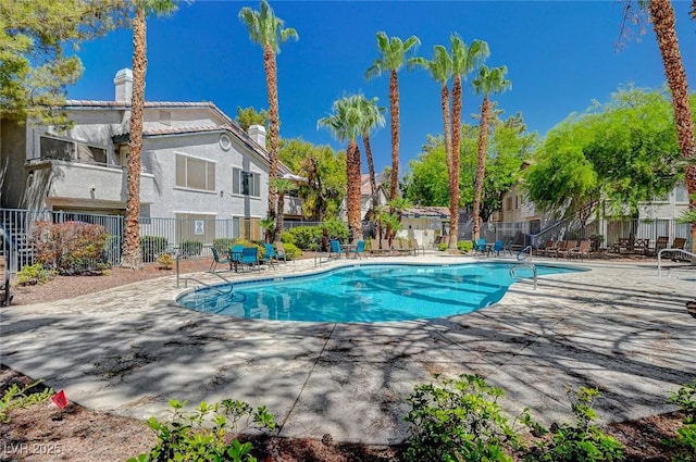 5196 Mandalay Springs Dr Unit 101, Las Vegas, NV 89120 - community pool featuring a patio