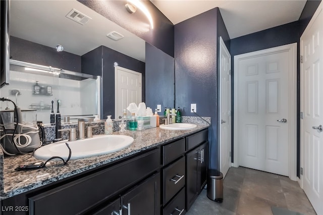 7732 Bandon Cliffs St, North Las Vegas, NV 89084 - bathroom featuring double vanity