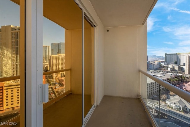 135 E Harmon Ave Unit 1621, Las Vegas, NV 89109 - balcony with a view of city