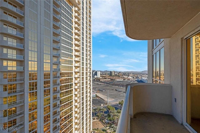 135 E Harmon Ave Unit 1621, Las Vegas, NV 89109 - balcony featuring a city view