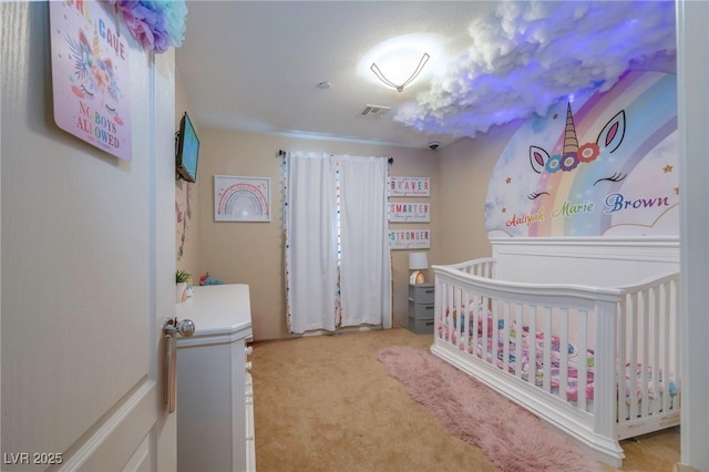 9032 Retro Ct, Las Vegas, NV 89149 - carpeted bedroom with a crib