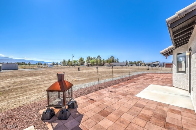 861 S Ford Loop, Pahrump, NV 89048 - view of patio / terrace featuring a mountain view