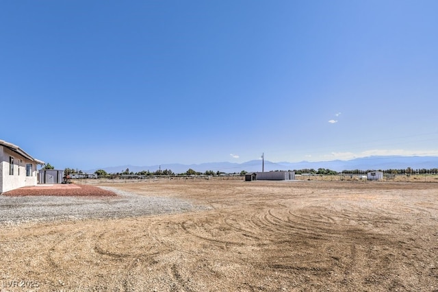 861 S Ford Loop, Pahrump, NV 89048 - view of yard featuring a mountain view and a view of rural / pastoral area