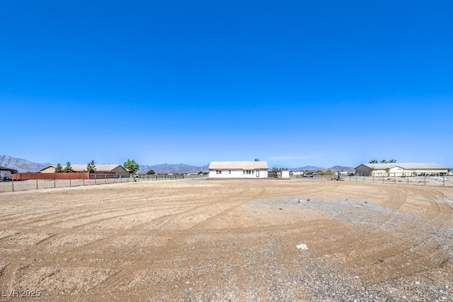 861 S Ford Loop, Pahrump, NV 89048 - view of yard featuring a mountain view