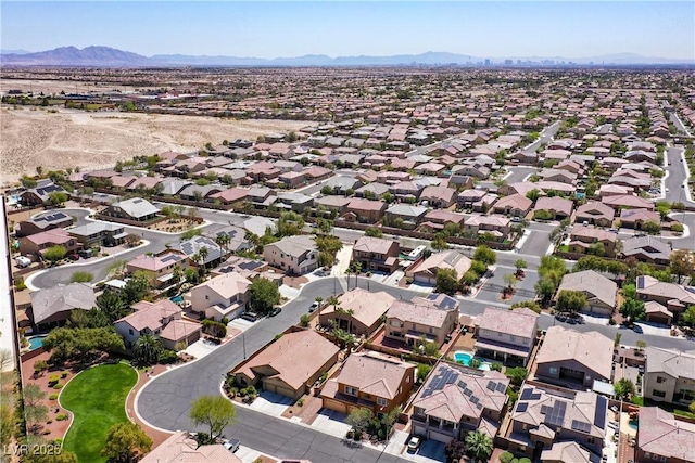 9008 Sawhill Pond St, Las Vegas, NV 89131 - view of property location with a mountainous background and nearby suburban area