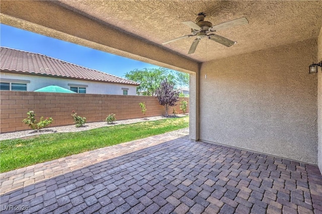 508 Cadence View Way, Henderson, NV 89011 - view of patio with a ceiling fan