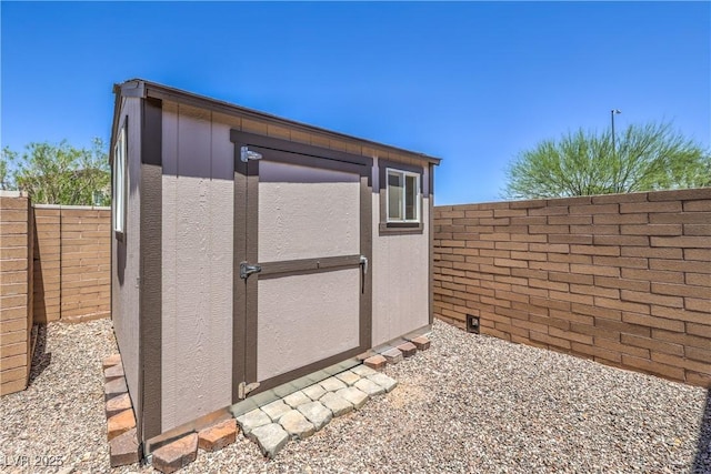 508 Cadence View Way, Henderson, NV 89011 - view of shed featuring a fenced backyard