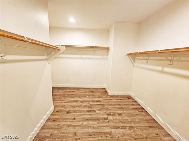 3829 N Mayfield Ranch Rd, Pahrump, NV 89060 - walk in closet with wood finished floors