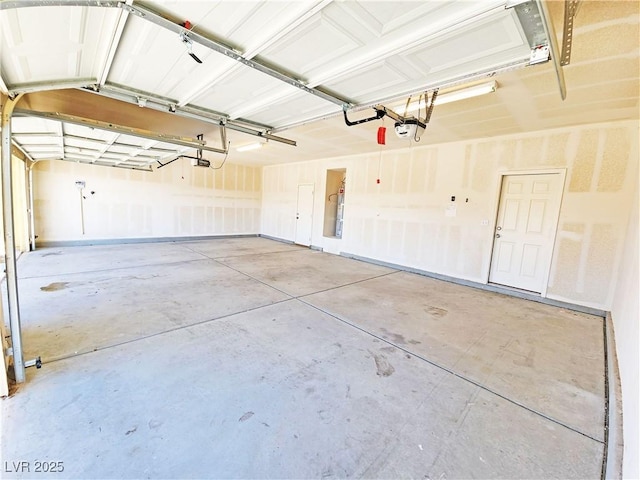 3829 N Mayfield Ranch Rd, Pahrump, NV 89060 - garage with a garage door opener