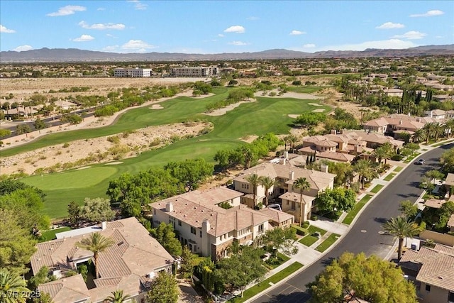 300 N Royal Ascot Dr, Las Vegas, NV 89144 - aerial perspective of suburban area featuring mountains and a golf club