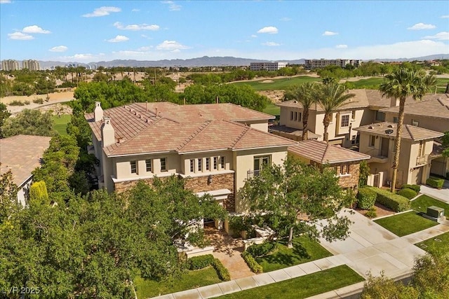 300 N Royal Ascot Dr, Las Vegas, NV 89144 - drone / aerial view of a mountain backdrop