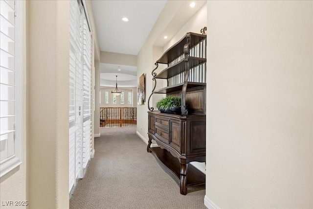 300 N Royal Ascot Dr, Las Vegas, NV 89144 - corridor featuring carpet flooring and recessed lighting
