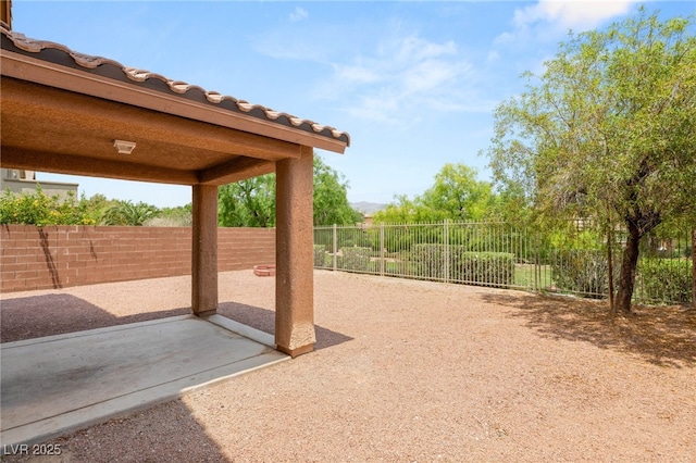 6480 Chebec St, North Las Vegas, NV 89084 - view of patio