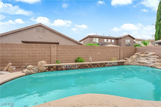 9614 Stonily Ln, Las Vegas, NV 89178 - view of swimming pool featuring a fenced backyard