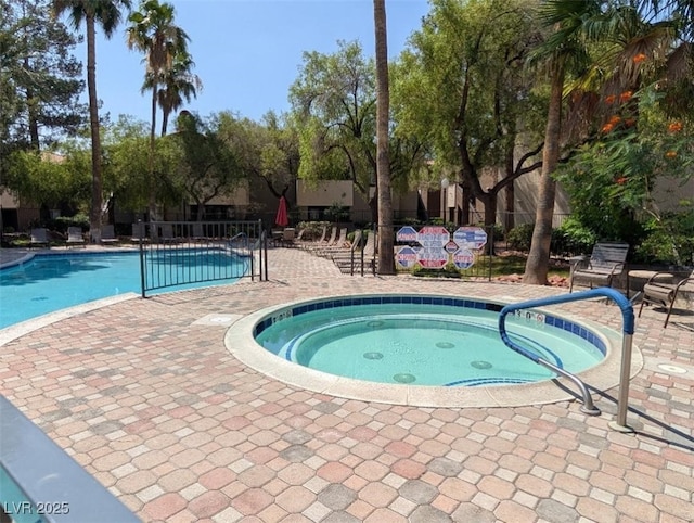 9000 Las Vegas Blvd Unit 1142, Las Vegas, NV 89123 - community pool featuring a patio area and a hot tub