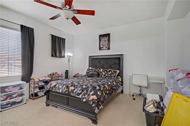 3205 Rainmaker St, Las Vegas, NV 89129 - bedroom featuring carpet floors and ceiling fan