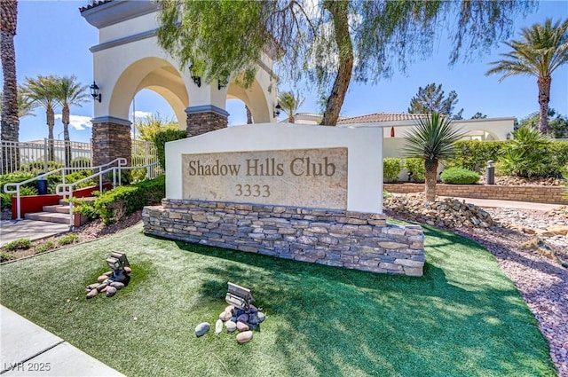 3205 Rainmaker St, Las Vegas, NV 89129 - view of community sign