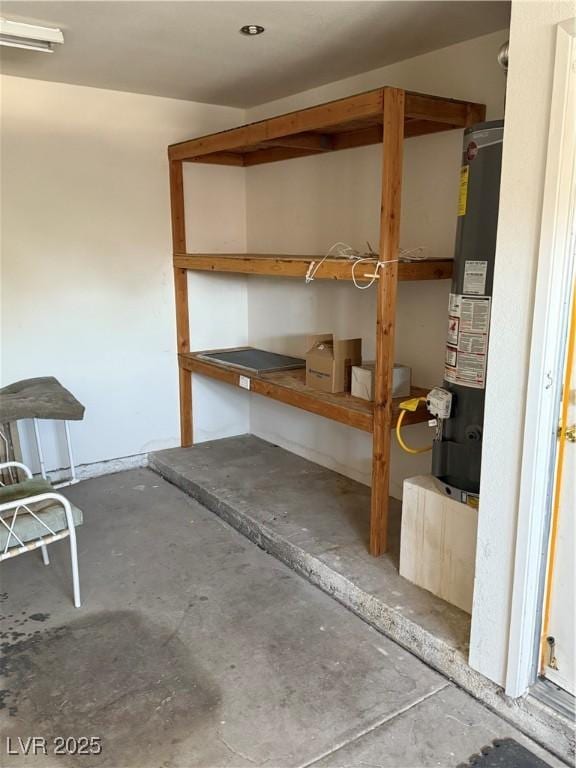 6766 Sebring St, Las Vegas, NV 89103 - storage area with water heater