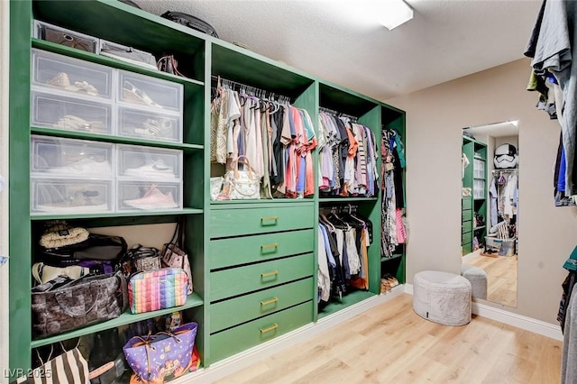 1425 Overseer Ave, Henderson, NV 89074 - walk in closet featuring wood finished floors