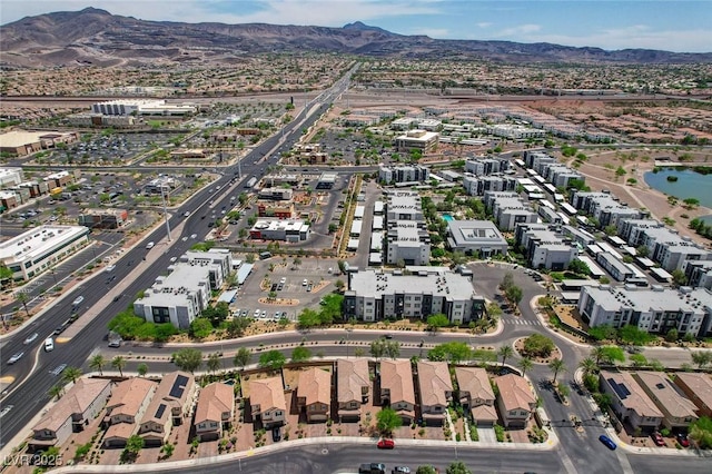 1425 Overseer Ave, Henderson, NV 89074 - aerial view of property and surrounding area featuring mountains