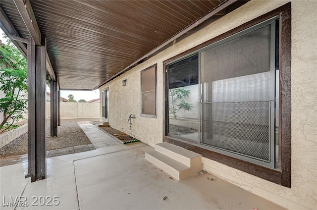 8412 Mulcahy Ave, Las Vegas, NV 89145 - view of patio / terrace featuring entry steps