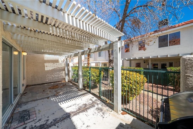 5256 Harvest Breeze Rd, Las Vegas, NV 89118 - view of patio with a pergola