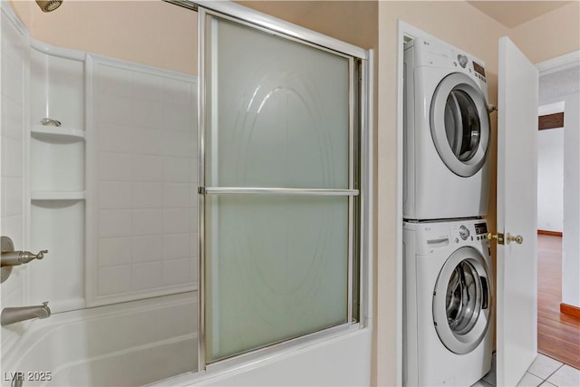 4391 Gannet Cir Unit 16, Las Vegas, NV 89103 - laundry room with stacked washing machine and dryer