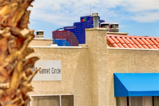 4391 Gannet Cir Unit 16, Las Vegas, NV 89103 - exterior view of stucco siding