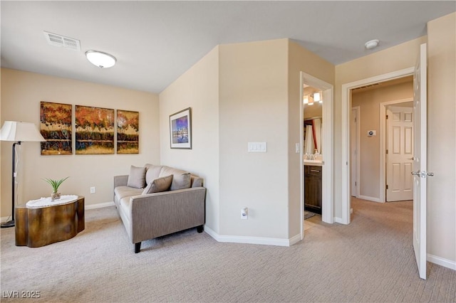 9729 Hawk Crest St, Las Vegas, NV 89141 - living area with light carpet and baseboards