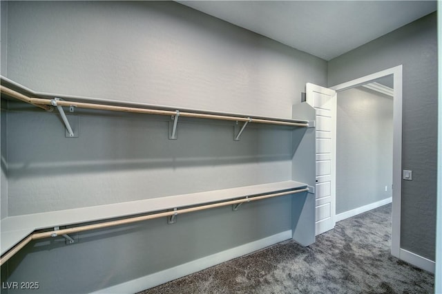 2650 Underbrush Ave, Pahrump, NV 89048 - walk in closet featuring dark carpet
