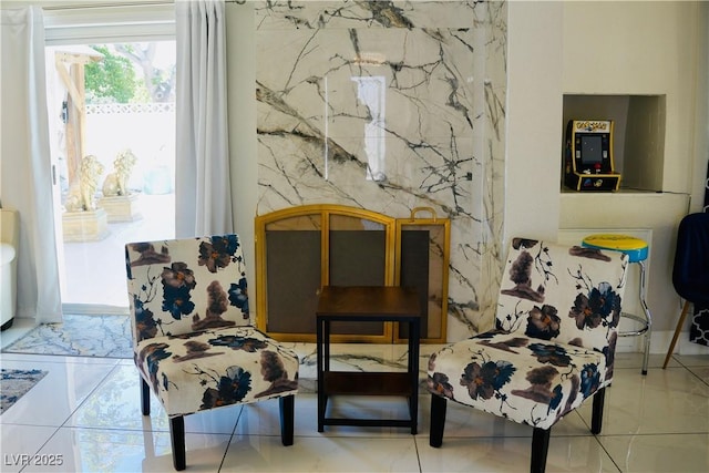 2659 Vegas Valley Dr, Las Vegas, NV 89121 - living area featuring tile patterned flooring