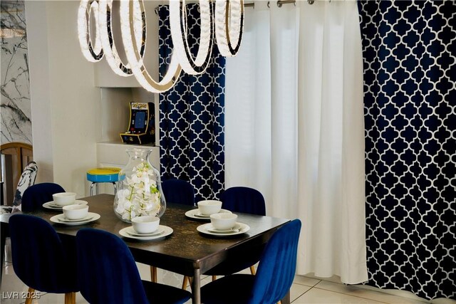 2659 Vegas Valley Dr, Las Vegas, NV 89121 - dining space featuring light tile patterned flooring