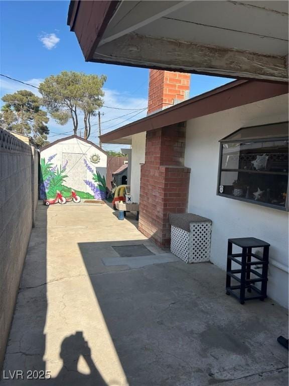 712 Donner St, Las Vegas, NV 89107 - view of patio