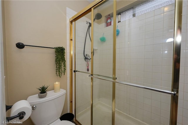 3913 Lilac Haze St, Las Vegas, NV 89147 - full bathroom featuring toilet and a shower stall