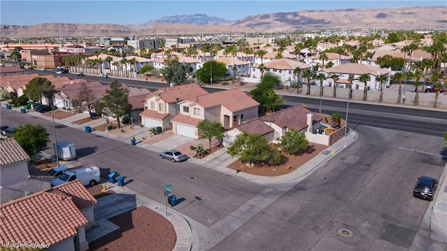 3913 Lilac Haze St, Las Vegas, NV 89147 - aerial perspective of suburban area with mountains
