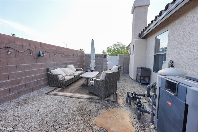 3913 Lilac Haze St, Las Vegas, NV 89147 - fenced backyard featuring a patio