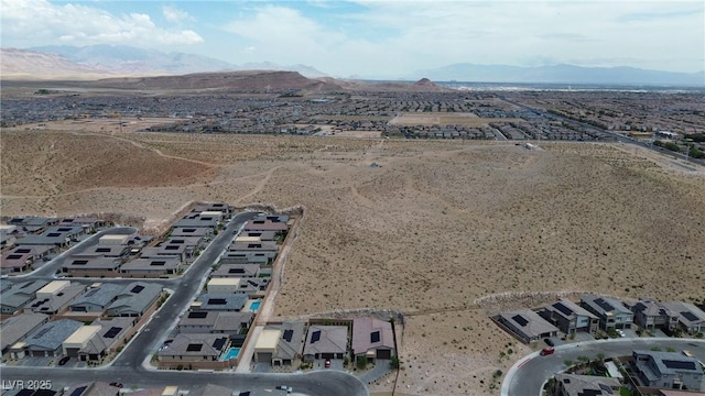 9570 Thistle Creek Ave, Las Vegas, NV 89178 - view of property location with a mountainous background, a desert landscape, and nearby suburban area