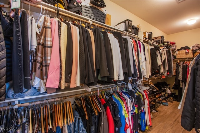 8298 W Agate Ave, Las Vegas, NV 89113 - spacious closet with wood finished floors