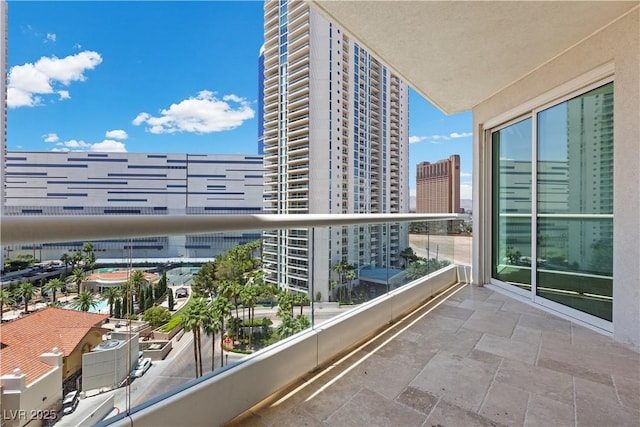 2777 Paradise Rd Unit 1002, Las Vegas, NV 89109 - balcony featuring a view of city