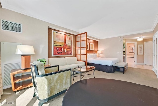 135 E Harmon Ave Unit 2303, Las Vegas, NV 89109 - bedroom with crown molding and baseboards