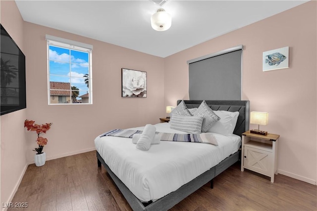 3659 Gerri Bay Ln, Las Vegas, NV 89147 - bedroom featuring wood finished floors and baseboards