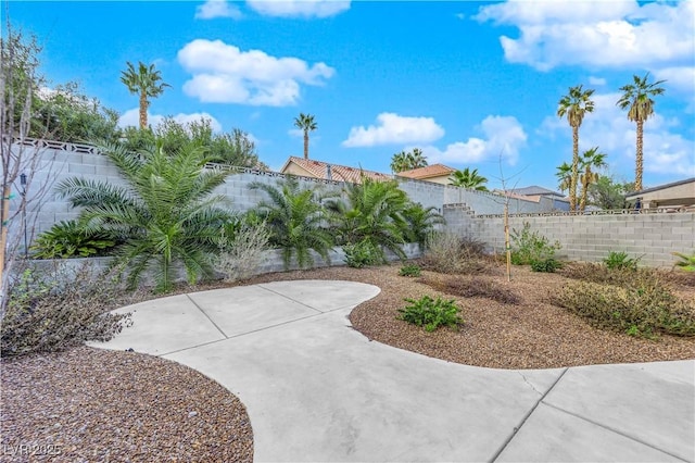 3659 Gerri Bay Ln, Las Vegas, NV 89147 - fenced backyard with a patio area