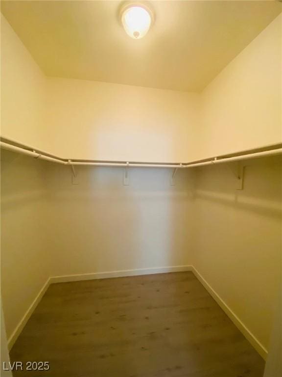 10290 Gilmore Canyon Ct Unit 103, Las Vegas, NV 89129 - walk in closet featuring wood finished floors