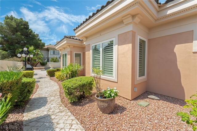 277 Dark Forest Ave, Las Vegas, NV 89123 - view of home's exterior with stucco siding