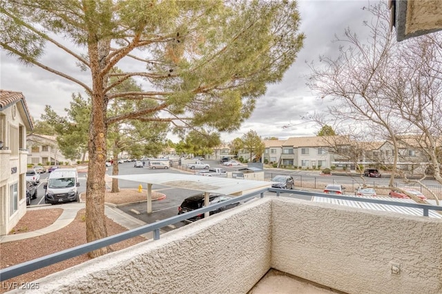 5265 Caspian Springs Dr Unit 201, Las Vegas, NV 89120 - balcony featuring a residential view