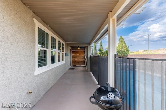 2832 Aragon Terrace Way, Henderson, NV 89044 - view of patio featuring a balcony